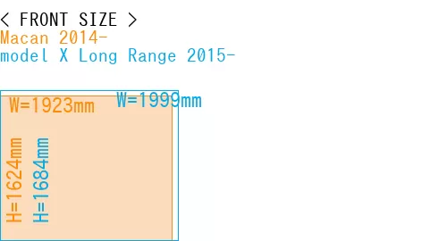 #Macan 2014- + model X Long Range 2015-